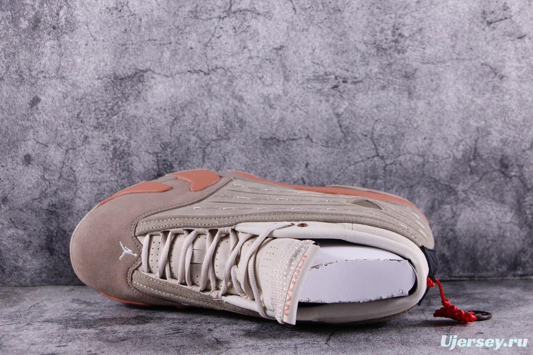 CLOT x Air Jordan 14 Low SP Terracotta