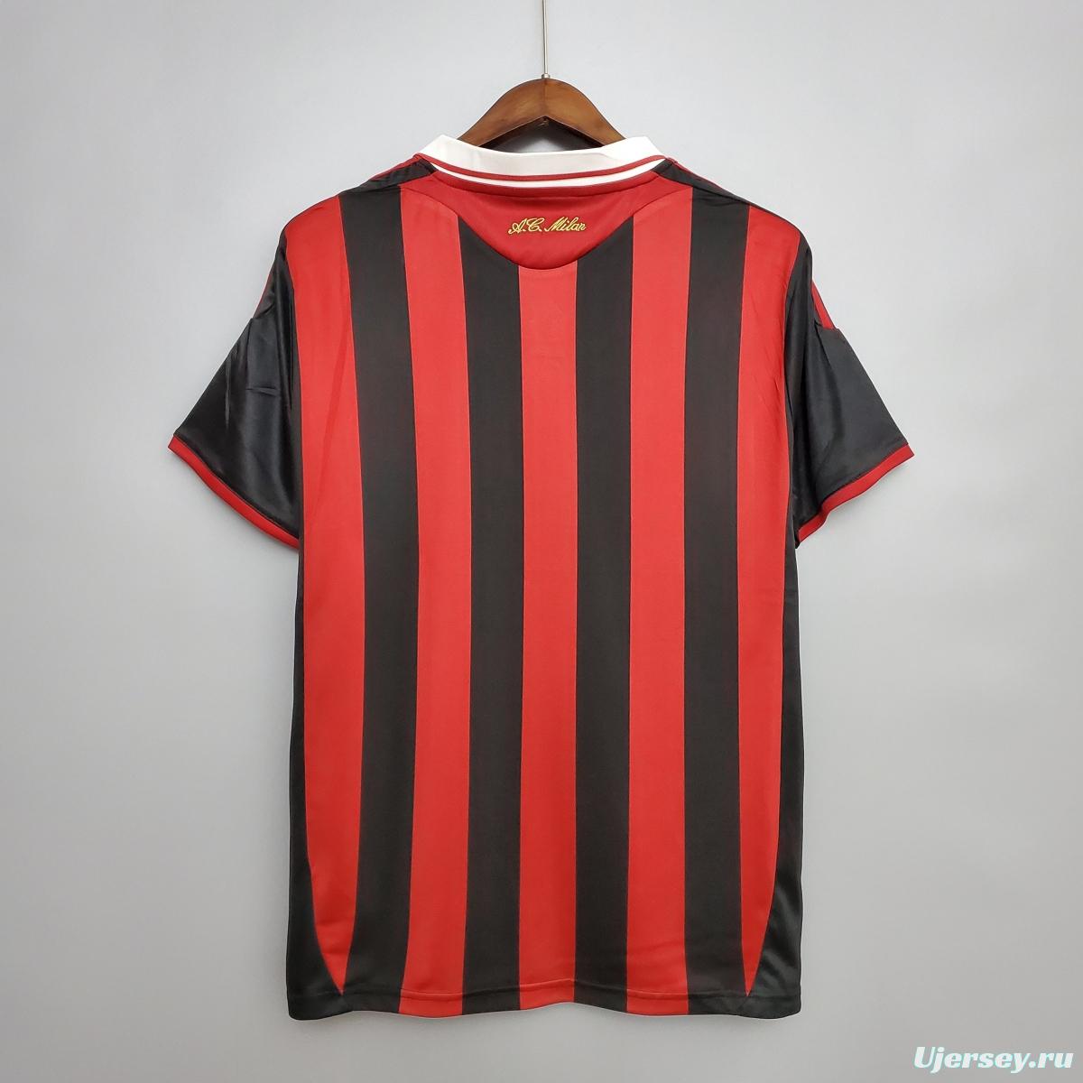 Retro 09/10 AC Milan home Soccer Jersey