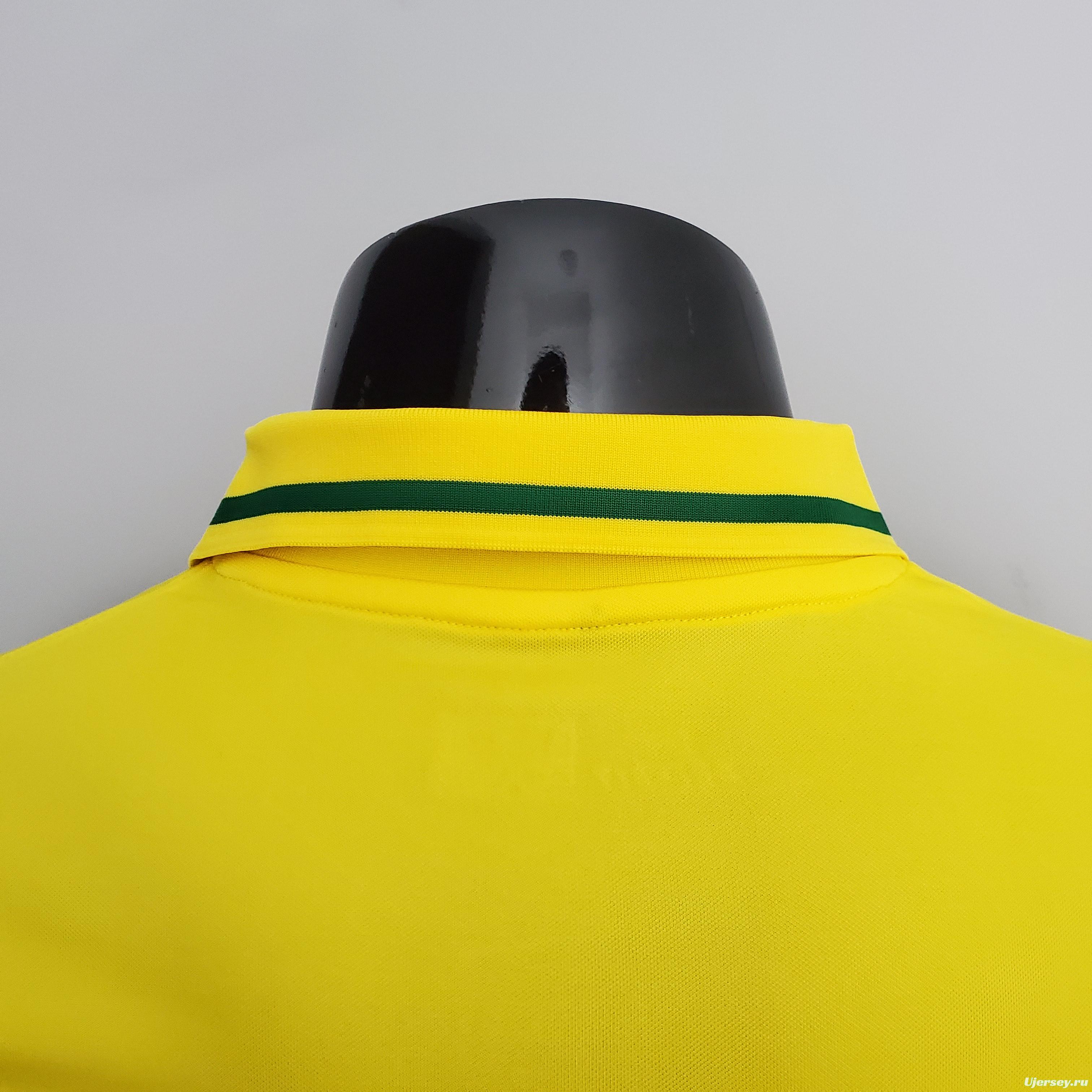 POLO Brazil Yellow Soccer Jersey