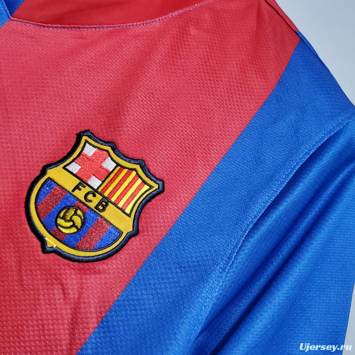 Retro Barcelona 06/07 home Soccer Jersey