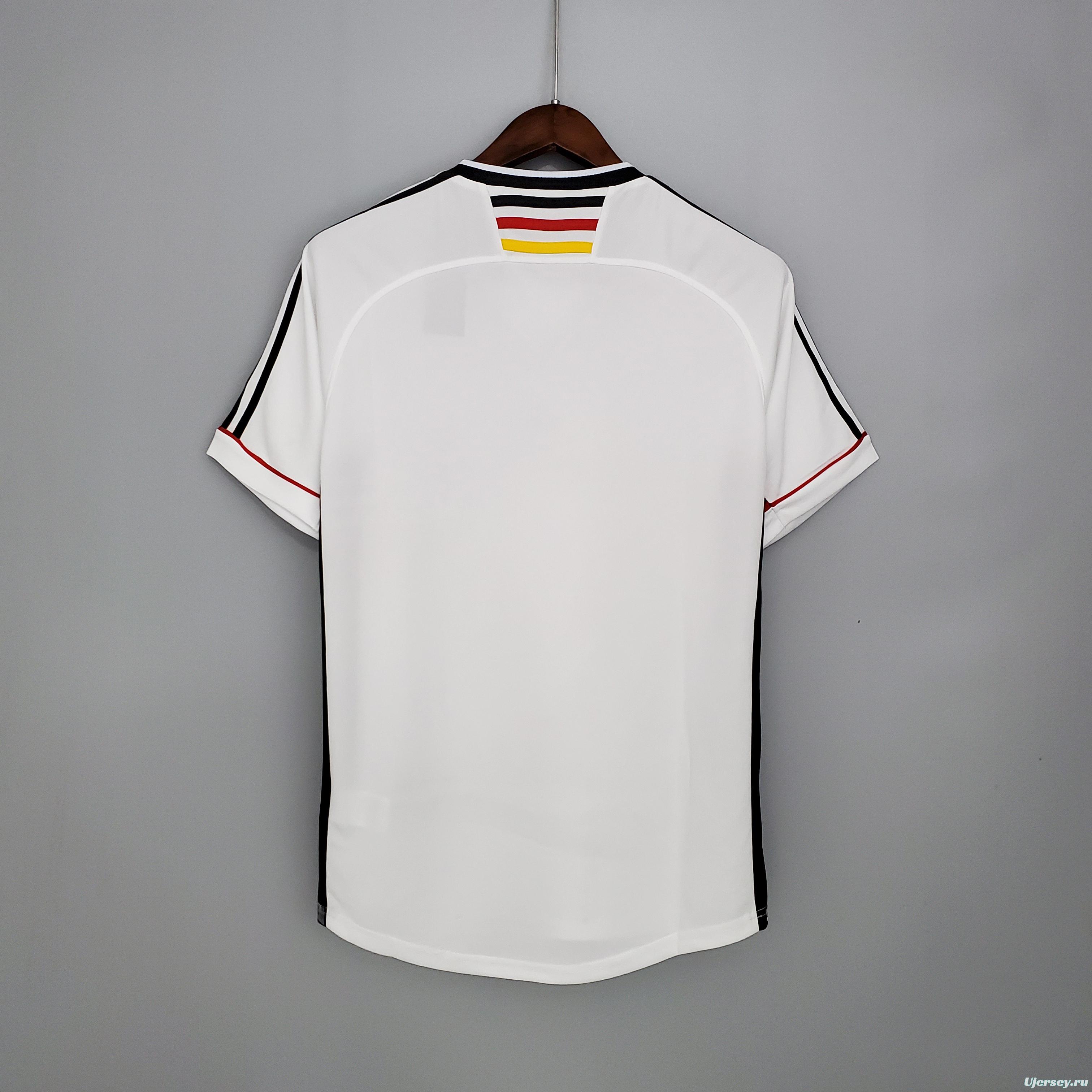 Retro Germany 1998 home Soccer Jersey