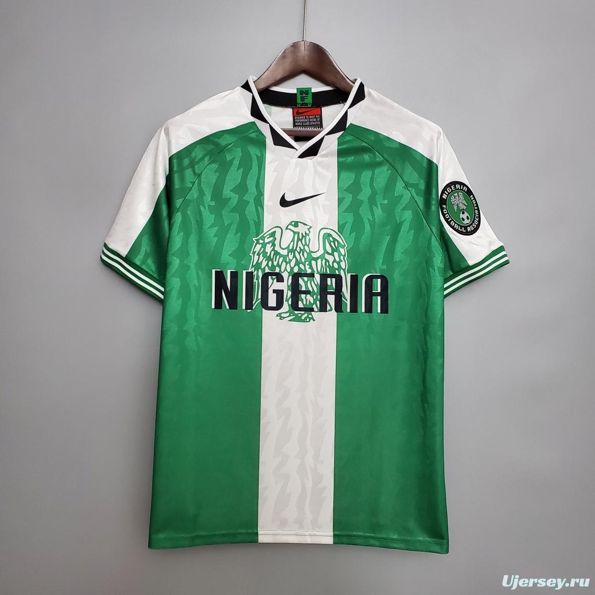 Retro Nigeria 1996 home Soccer Jersey