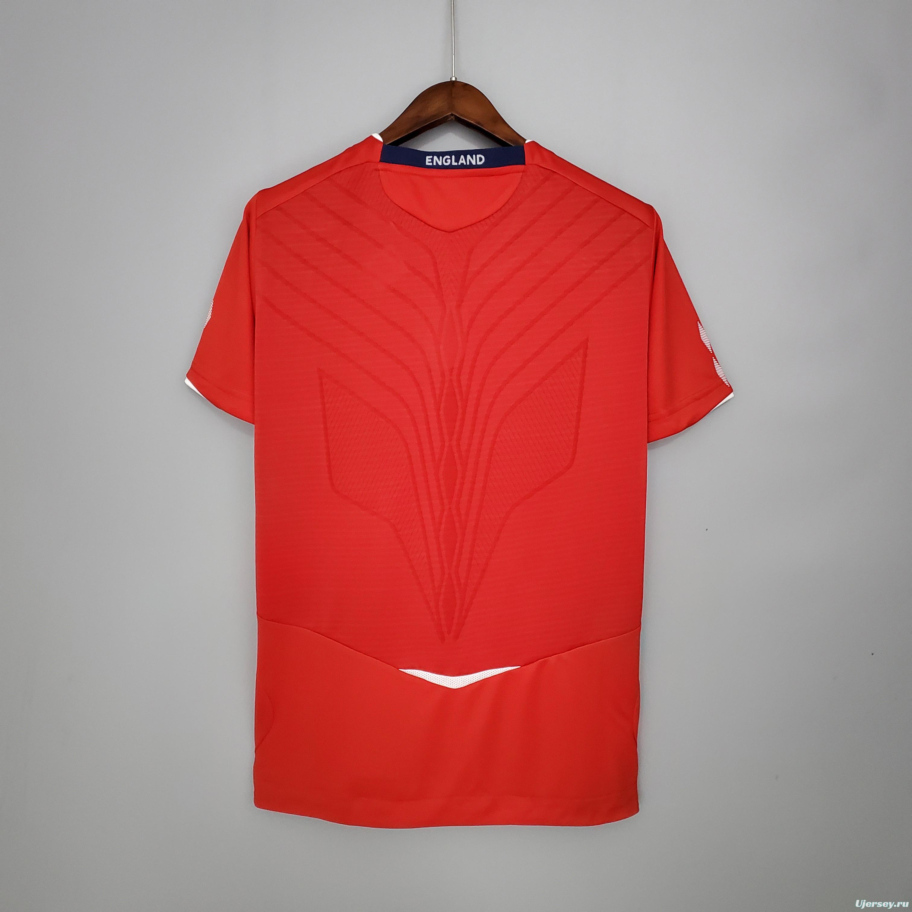 Retro England 08/10 away Soccer Jersey