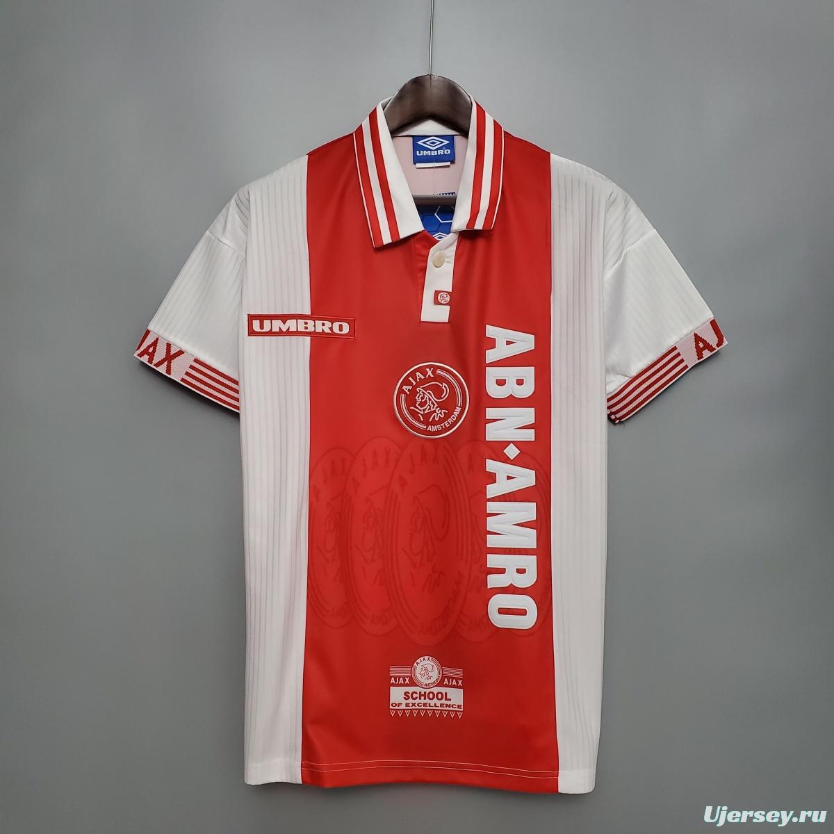 Retro Ajax 97/98 home Soccer Jersey