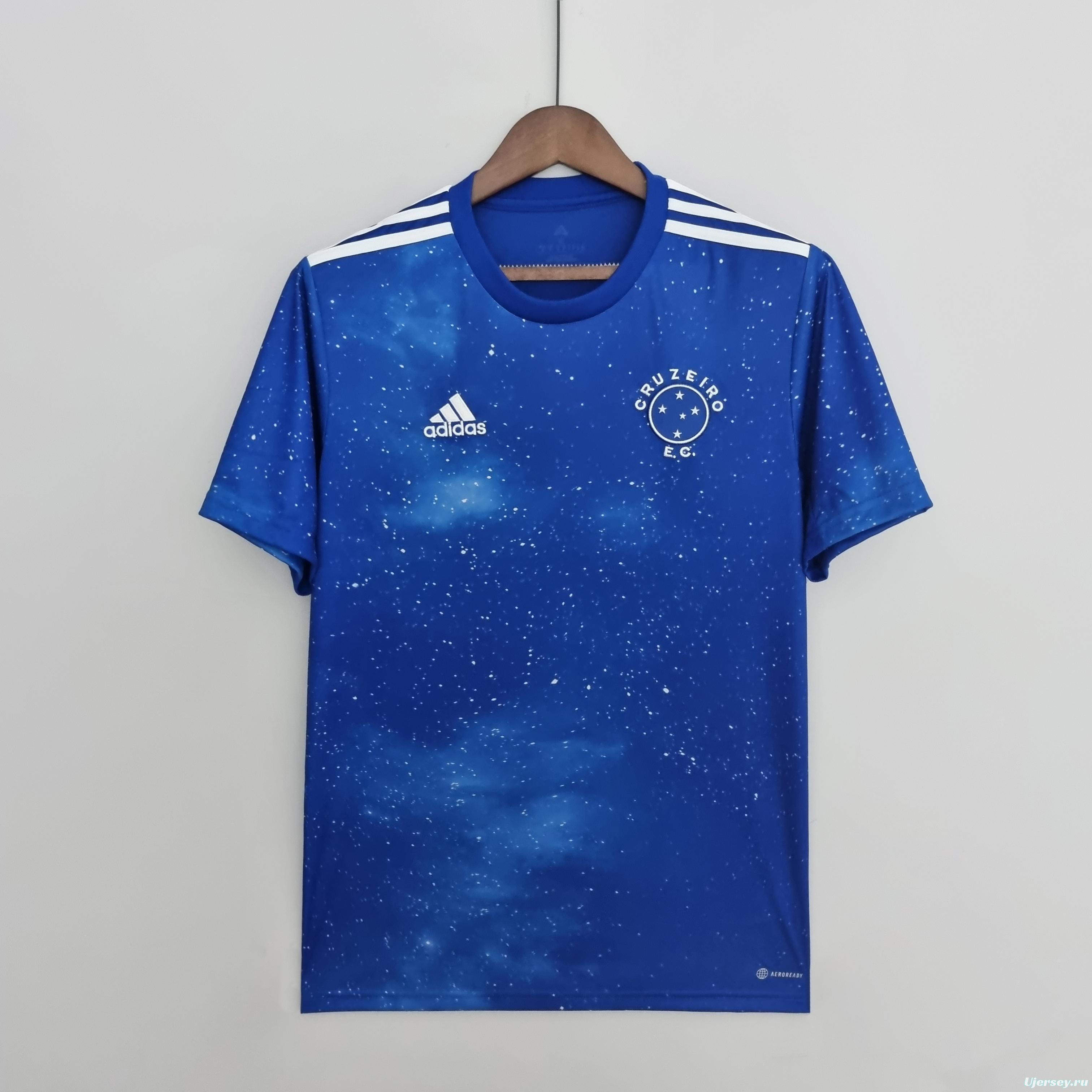 22/23 Cruzeiro home Soccer Jersey