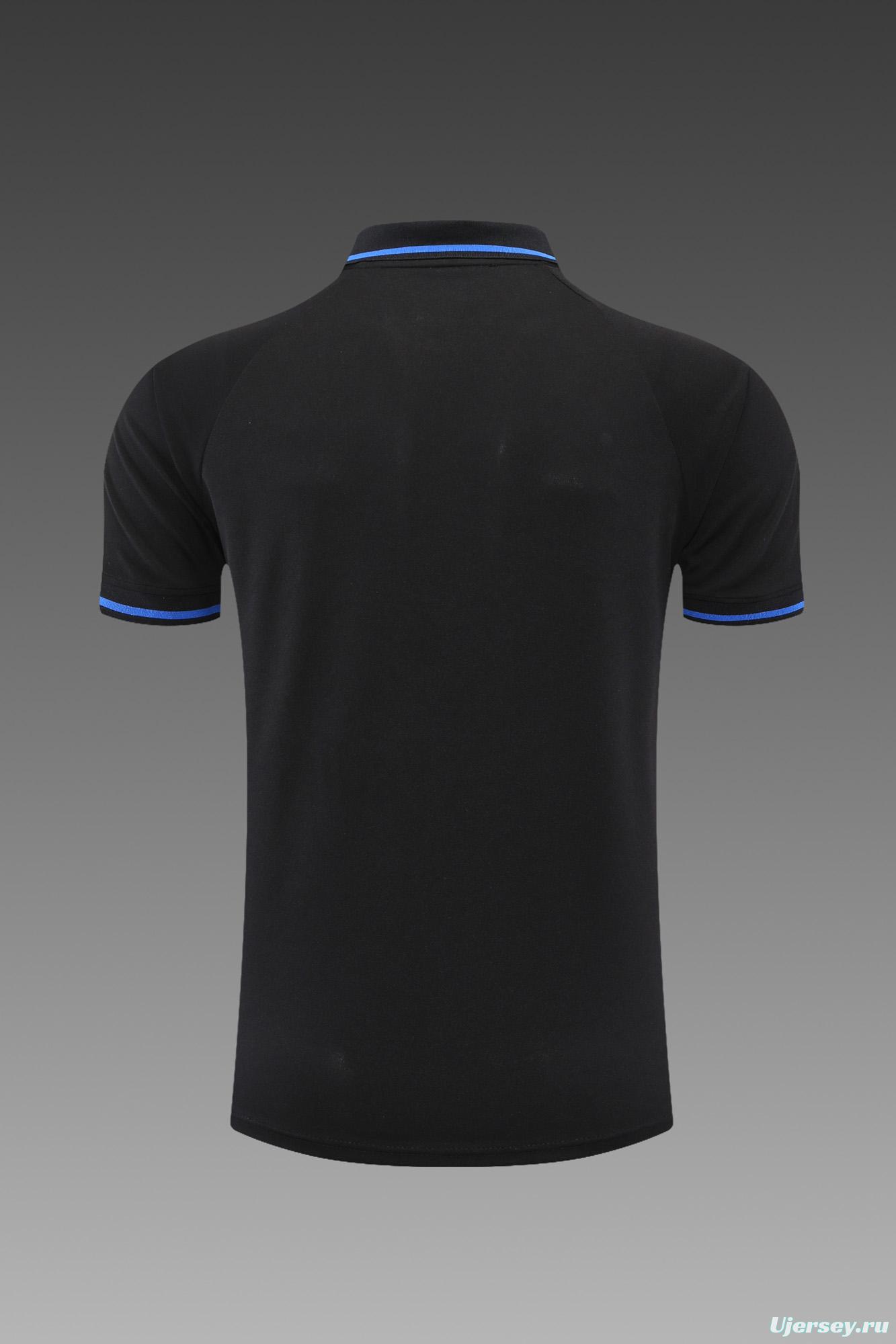 Manchester United POLO kit black and blue stripes(not supported to be sold separately)