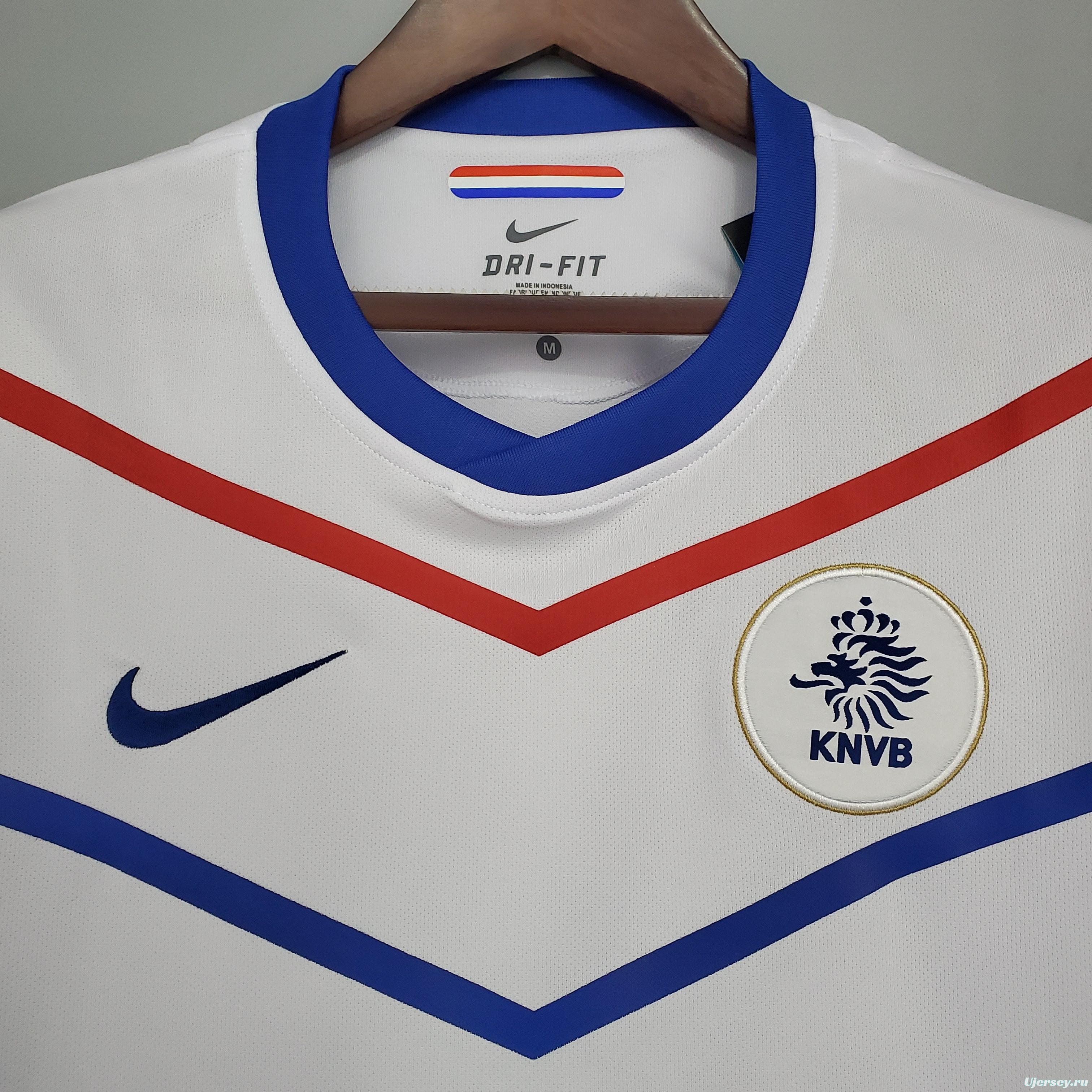 Retro Netherlands 2010 away Soccer Jersey