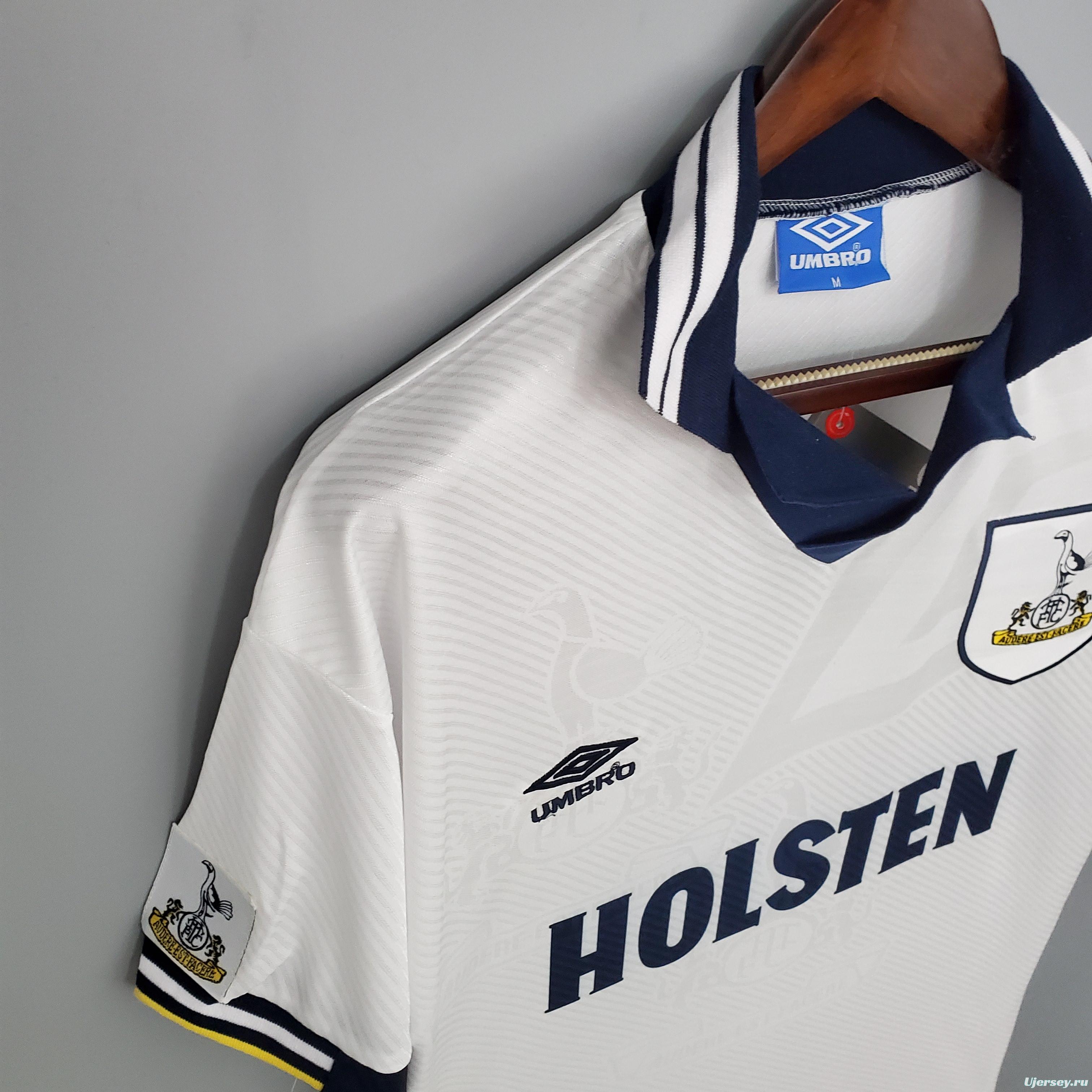 Retro 94/95 Tottenham home Soccer Jersey