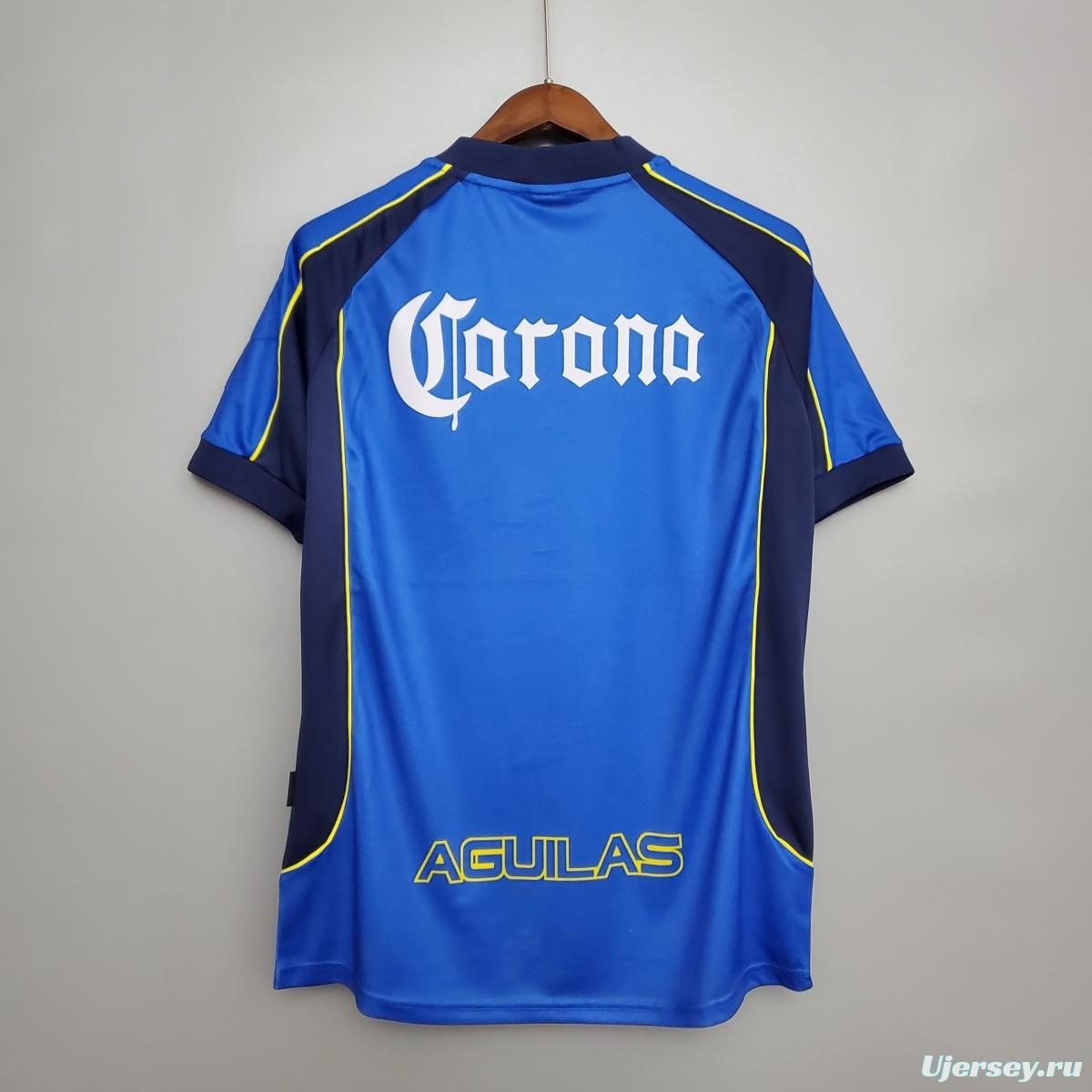 Retro 01/02 Club America away Soccer Jersey