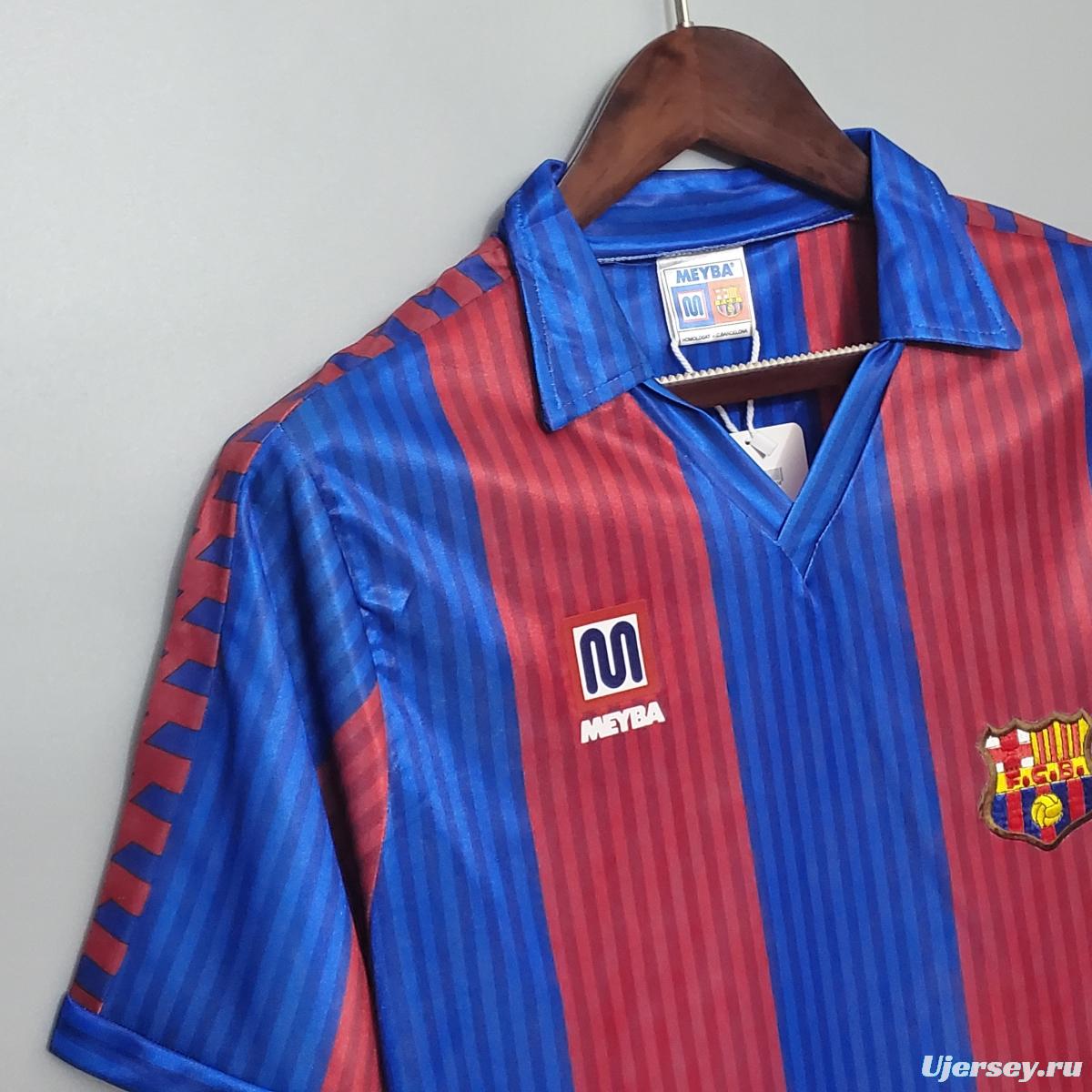 Retro Barcelona 90/91 home Soccer Jersey