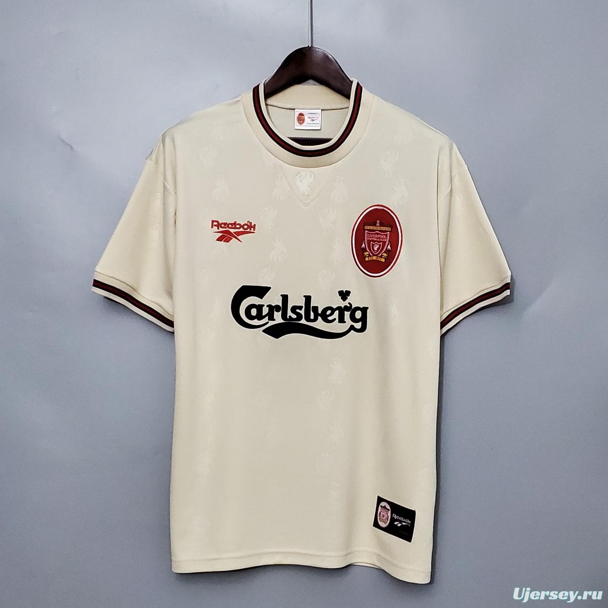 Retro 96/97 Liverpool away Soccer Jersey