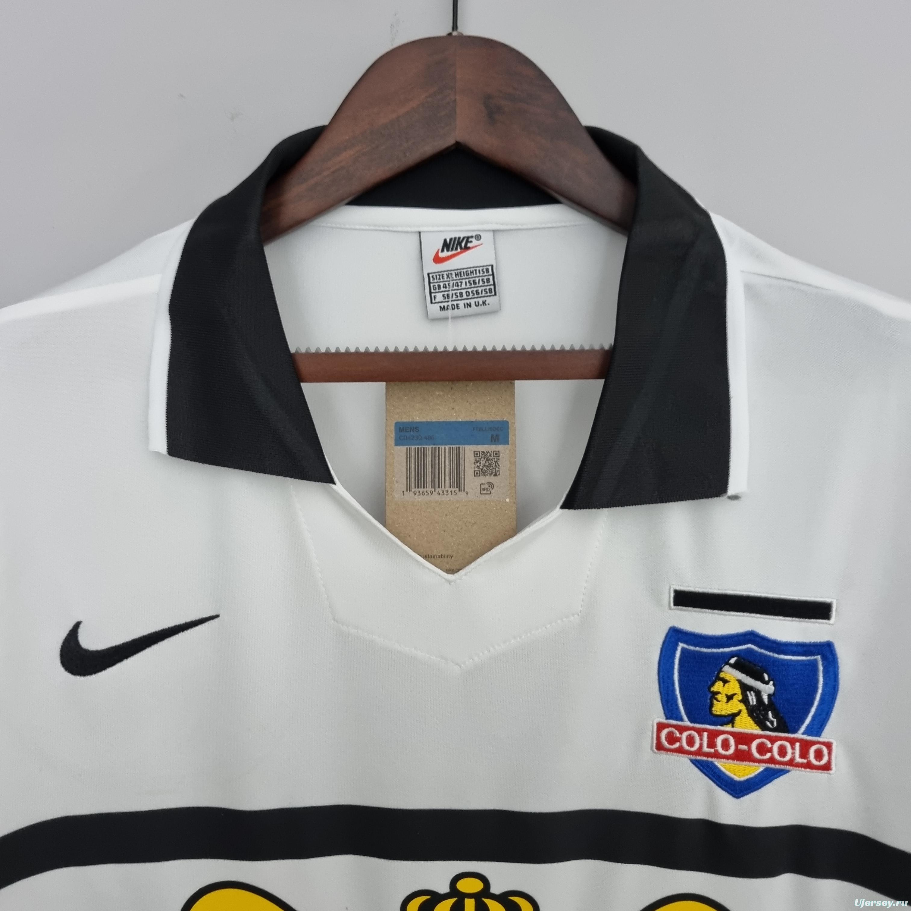 Retro 96/97 Colo Colo Home Soccer Jersey