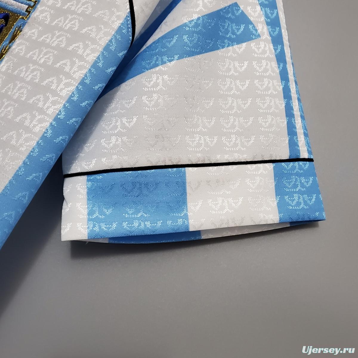Retro 1996 Argentina Home Jersey