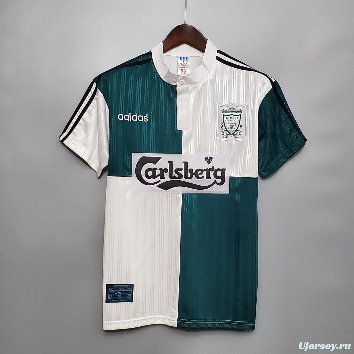 Retro 95/96 Liverpool away Soccer Jersey