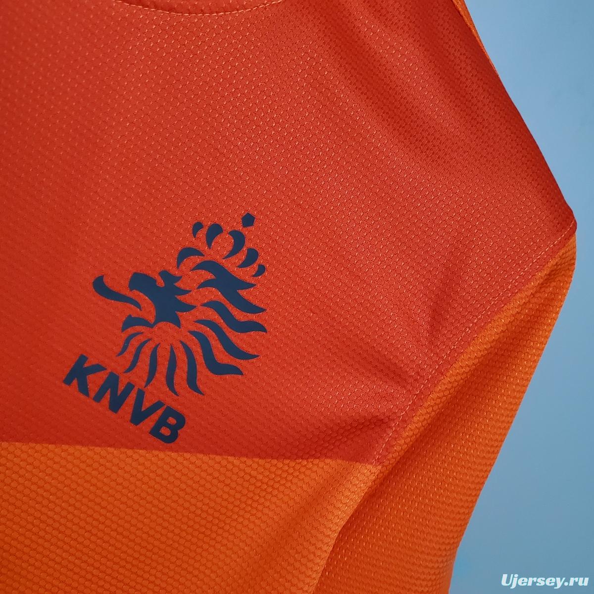 Retro Netherlands 2012 home Soccer Jersey