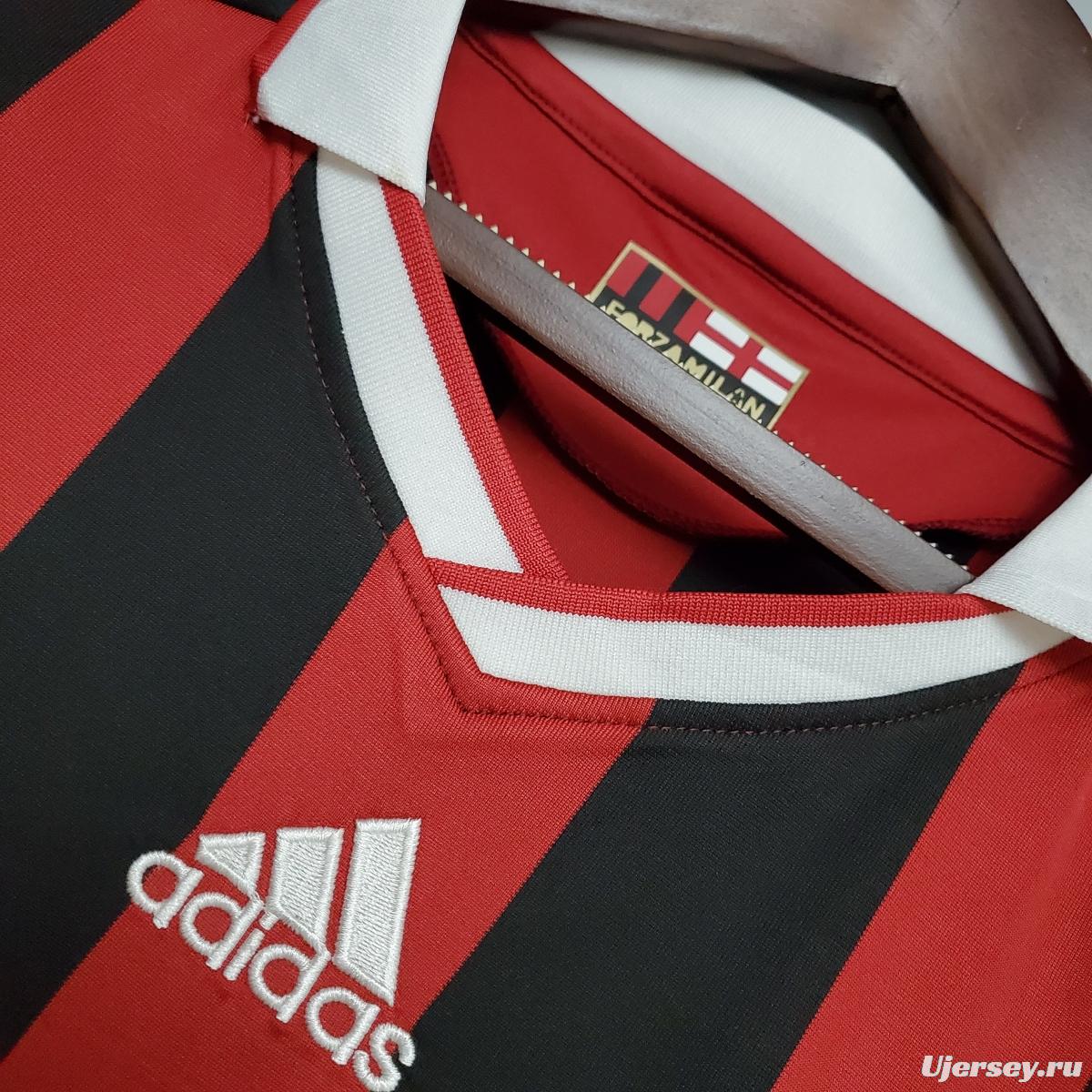 Retro 09/10 AC Milan home Soccer Jersey