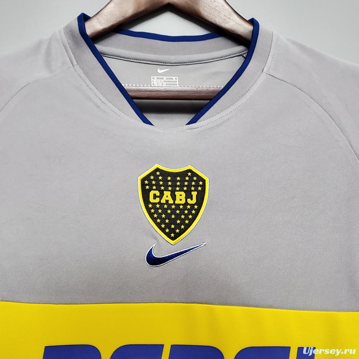 Retro Boca Juniors 2002 away Soccer Jersey