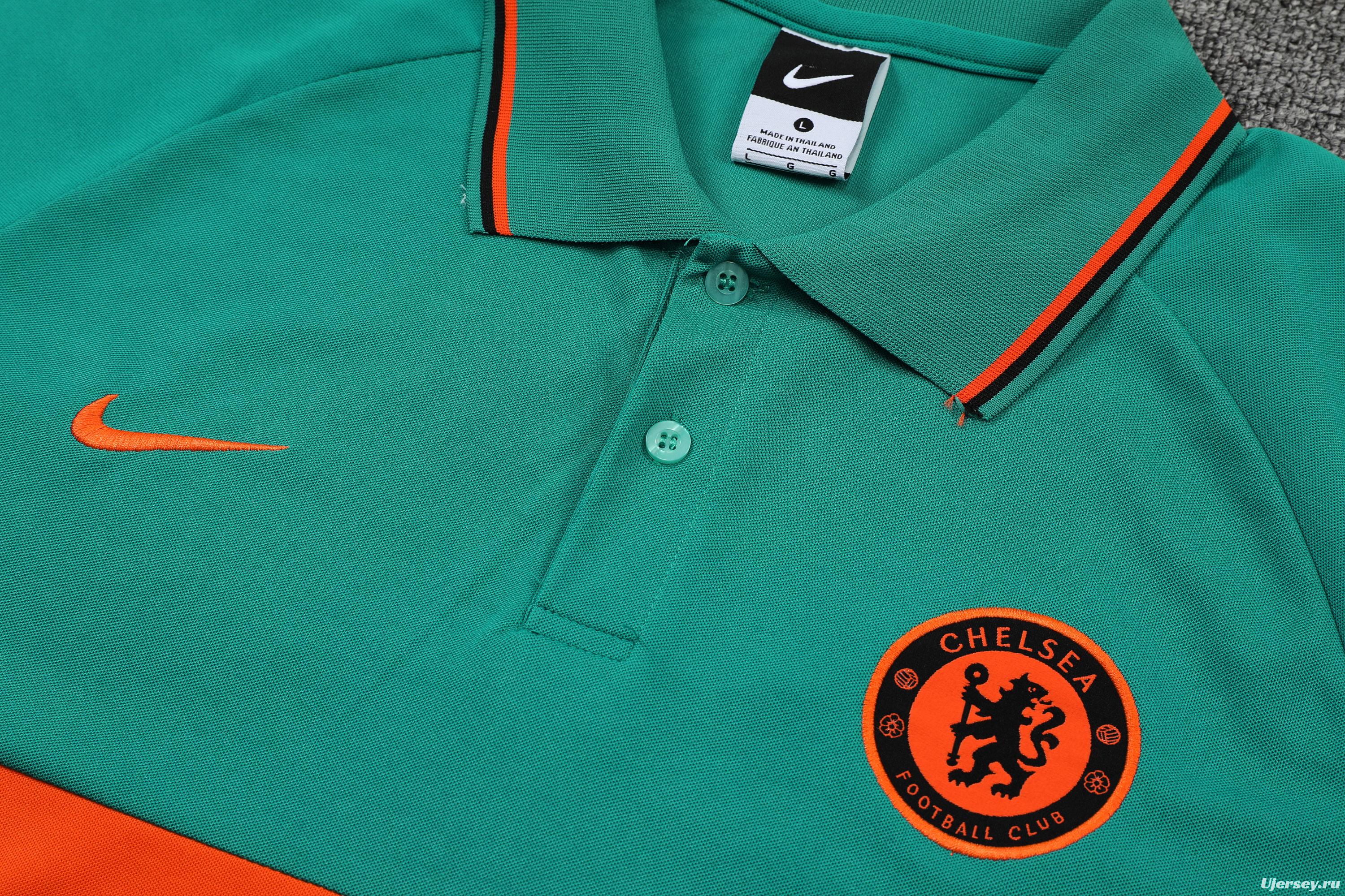 Chelsea POLO kit black orange green (not supported to be sold separately)