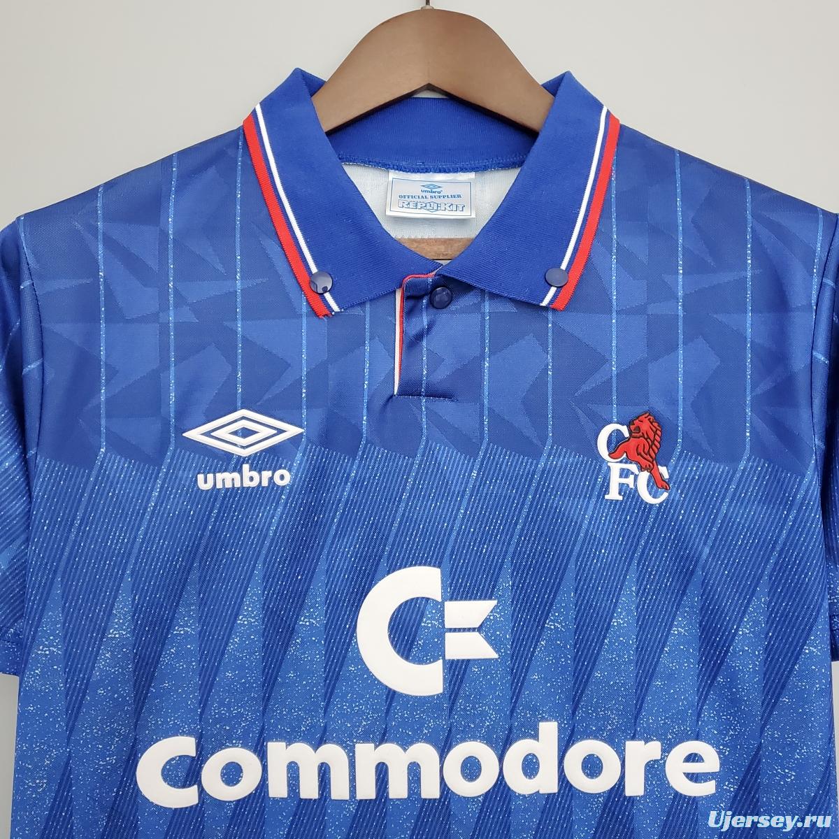 Retro Chelsea 89/91 home Soccer Jersey