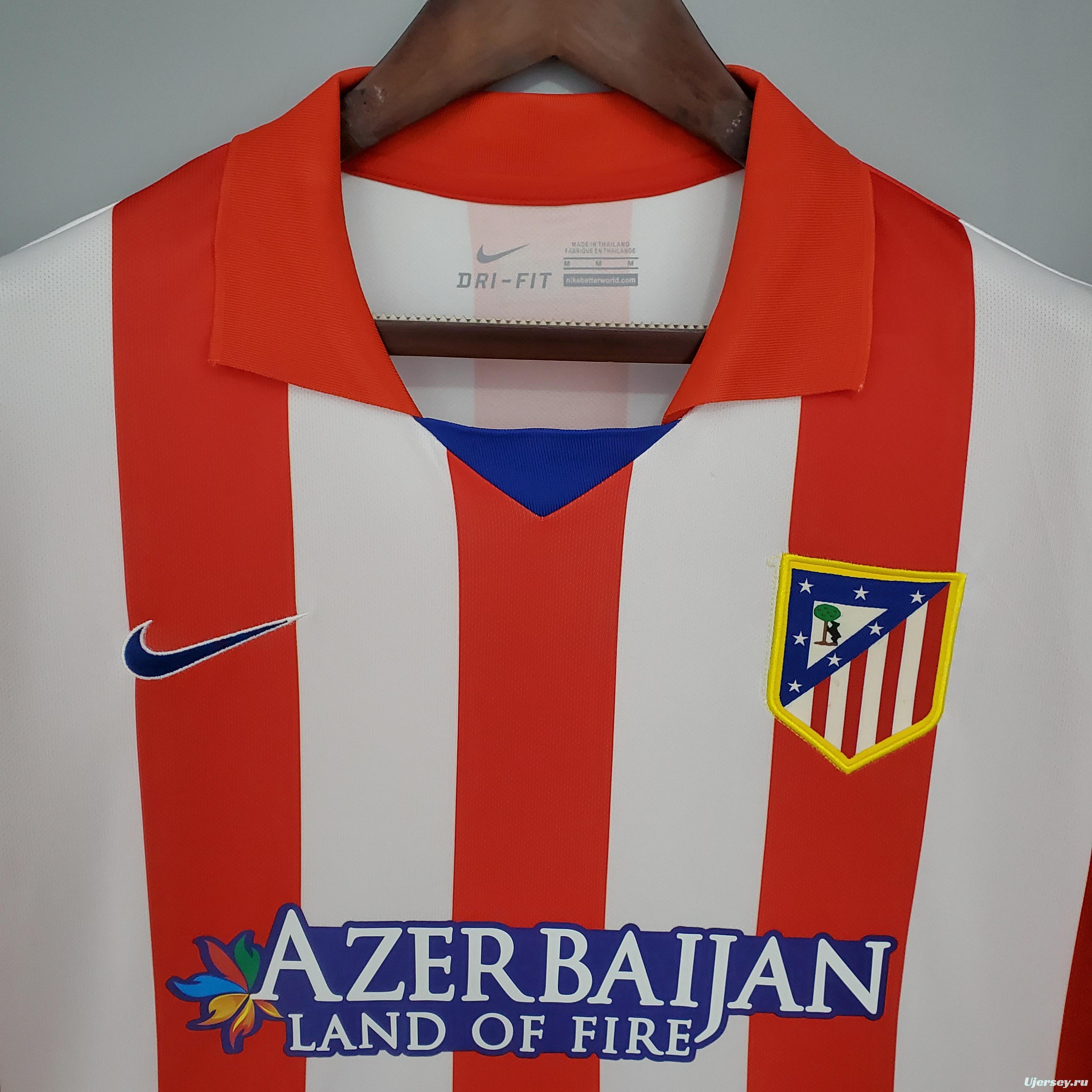 Retro Atletico Madrid 13/14 home Soccer Jersey