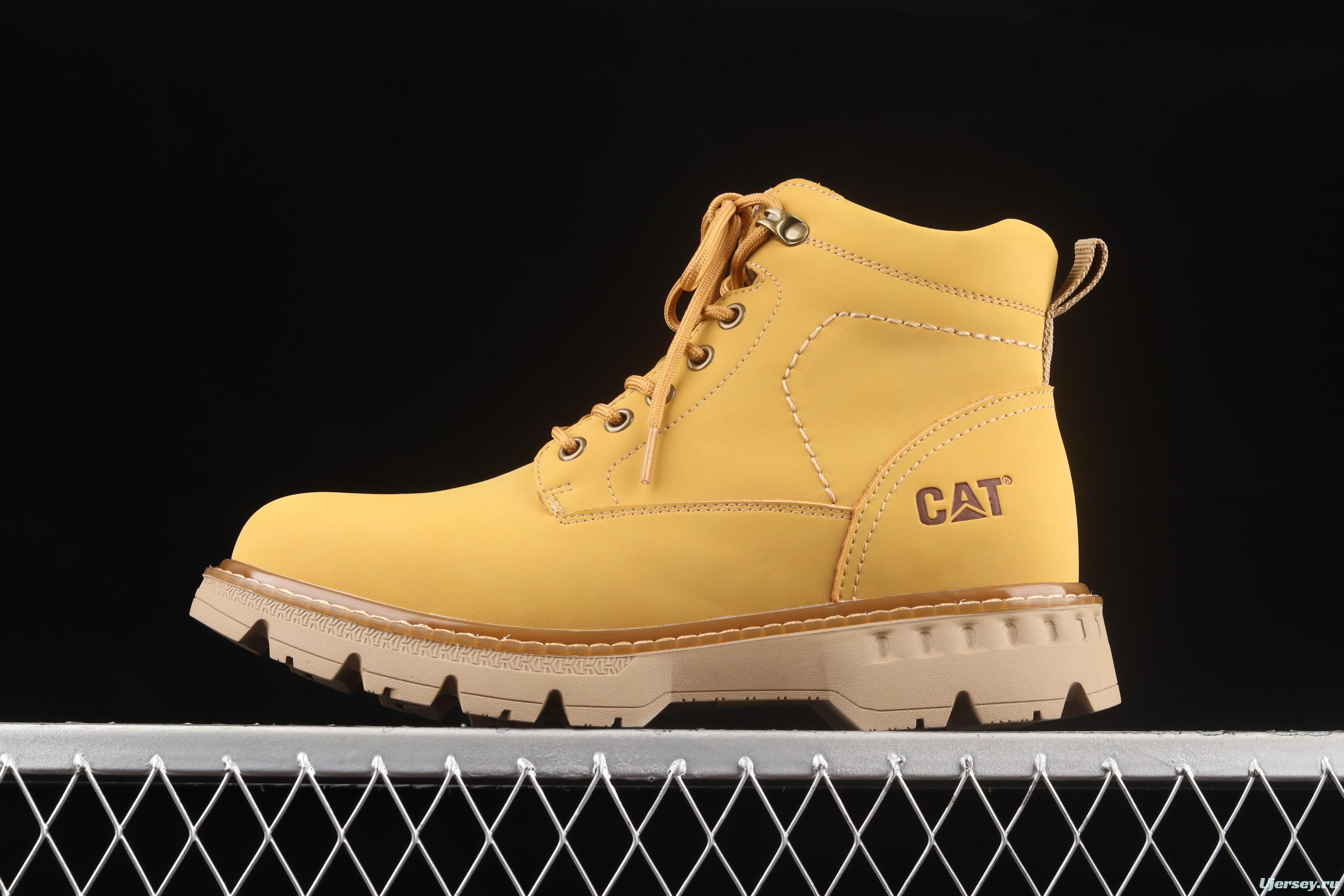 CAT FOOTWEAR/ CAT RYMAN WP 21SS autumn and winter new outdoor rhubarb boots series P717888YELLOW