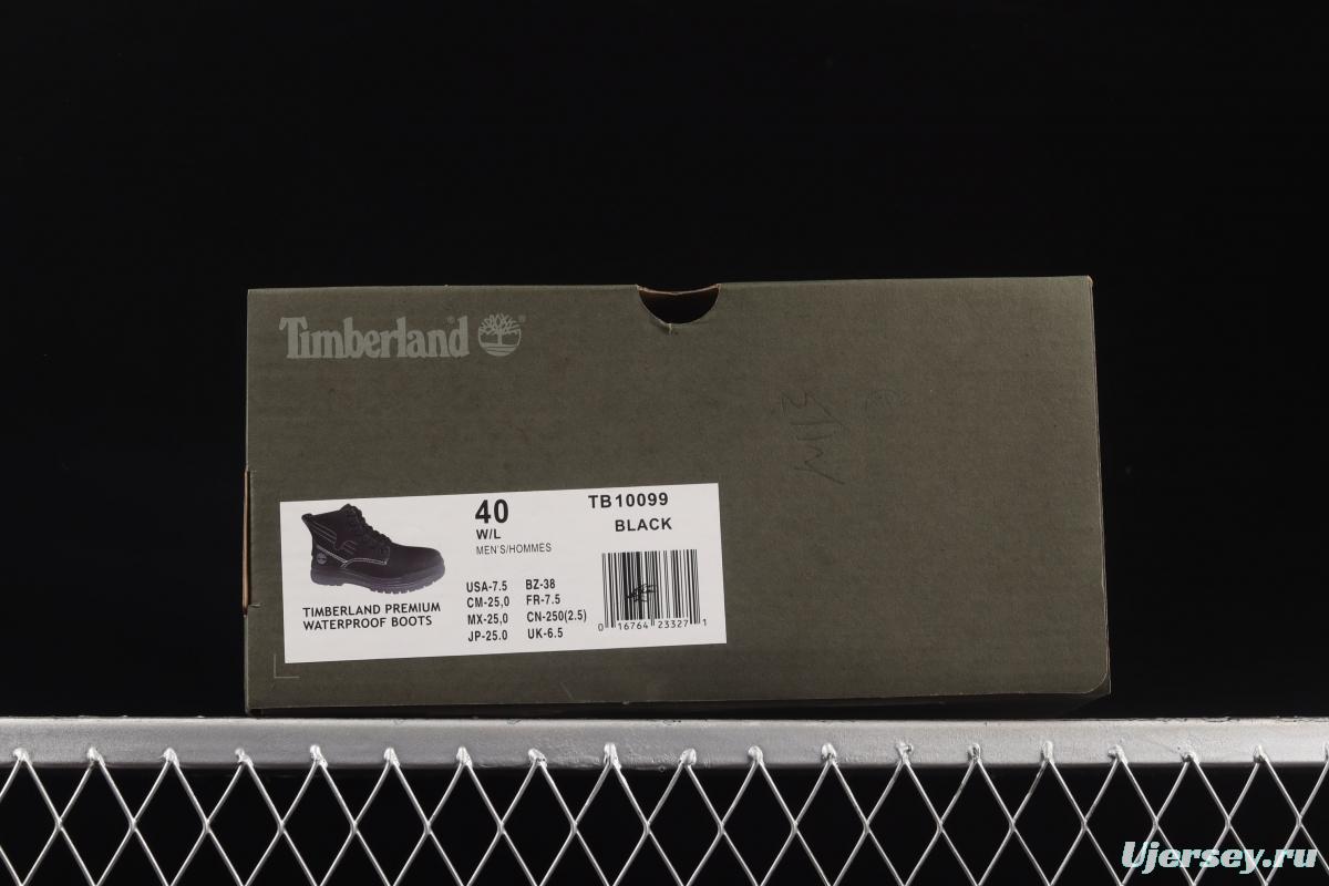 Timberland 21ss autumn and winter new mid-top casual shoes TB10099BLACK