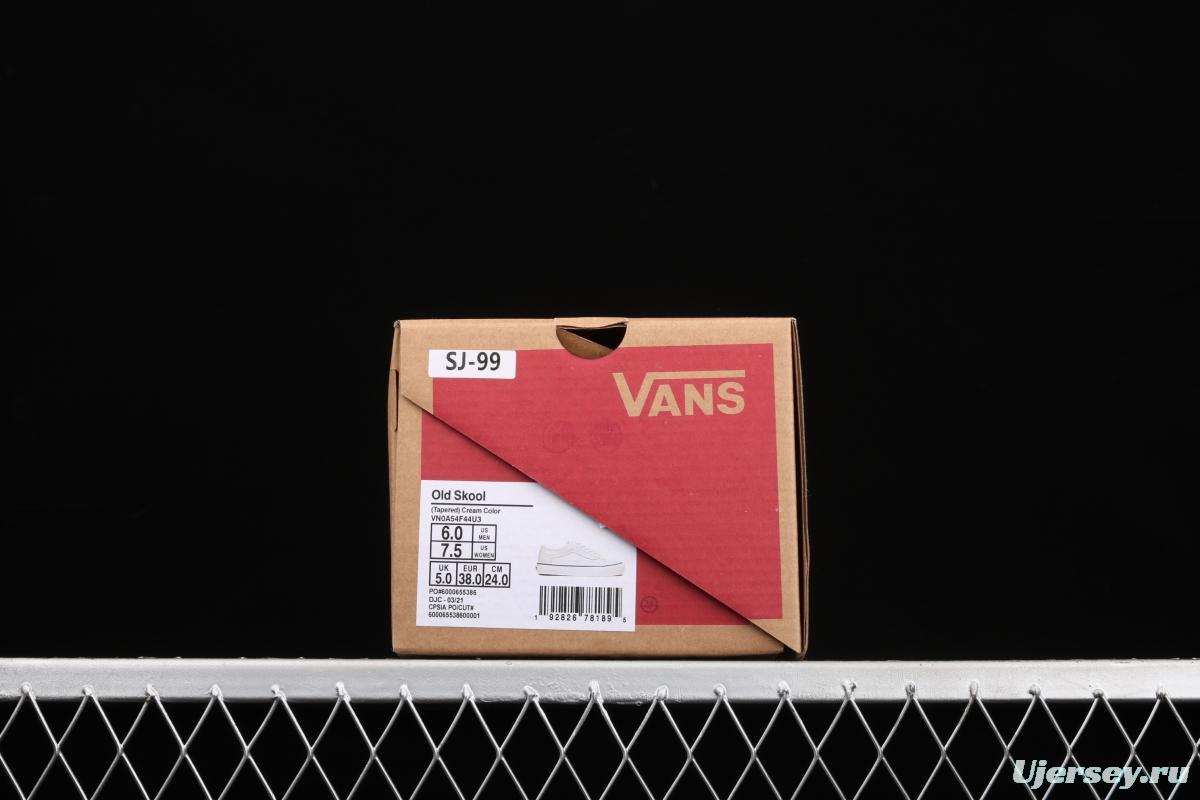 Vans Retro Cali Old Skool Tapered Vance light color low-top skateboard shoes VN0A54F44U3