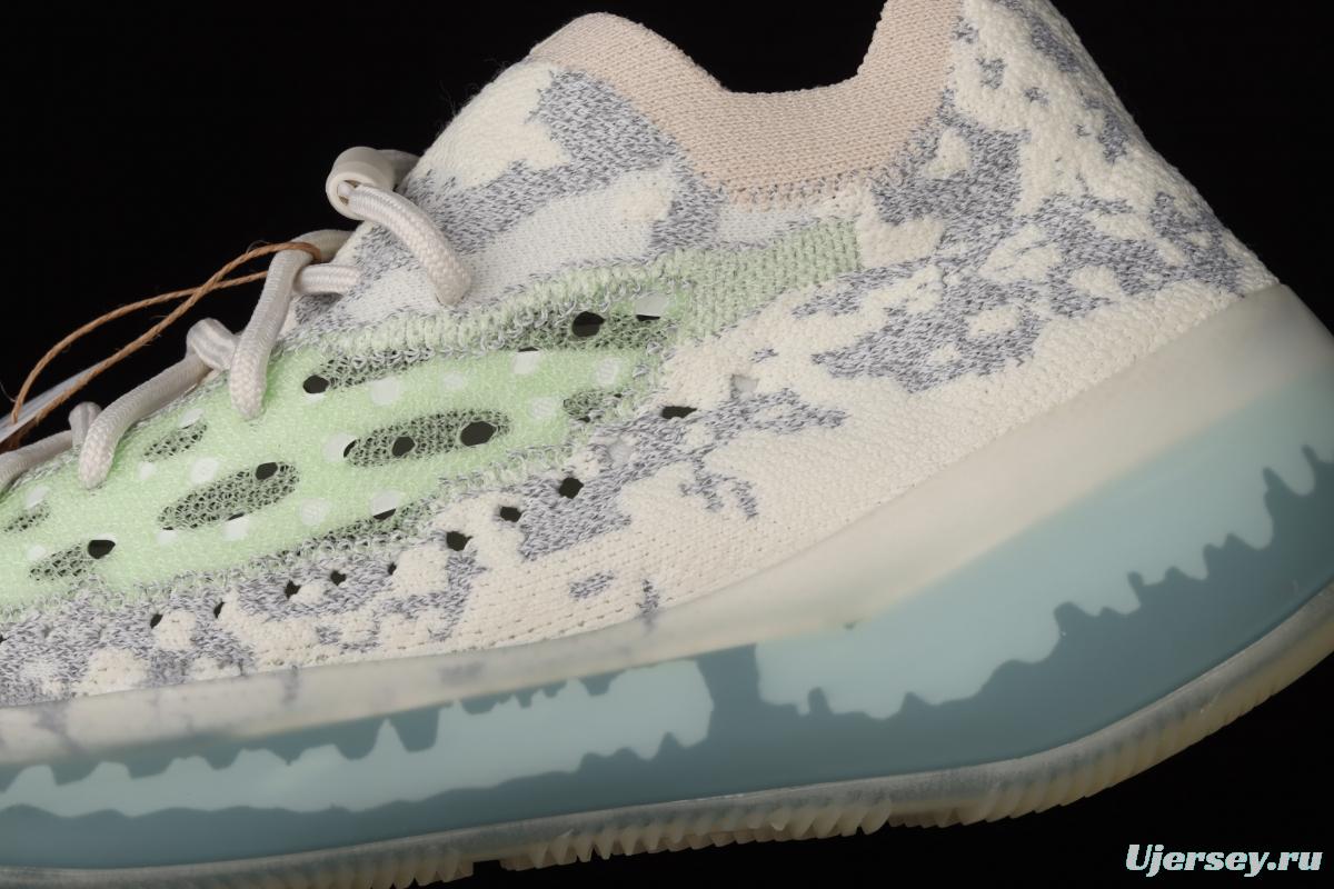 Adidas Yeezy 380 Alien Blue GW0304 Kanye jointly limited coconut 380 blue alien 3M reflective running shoes