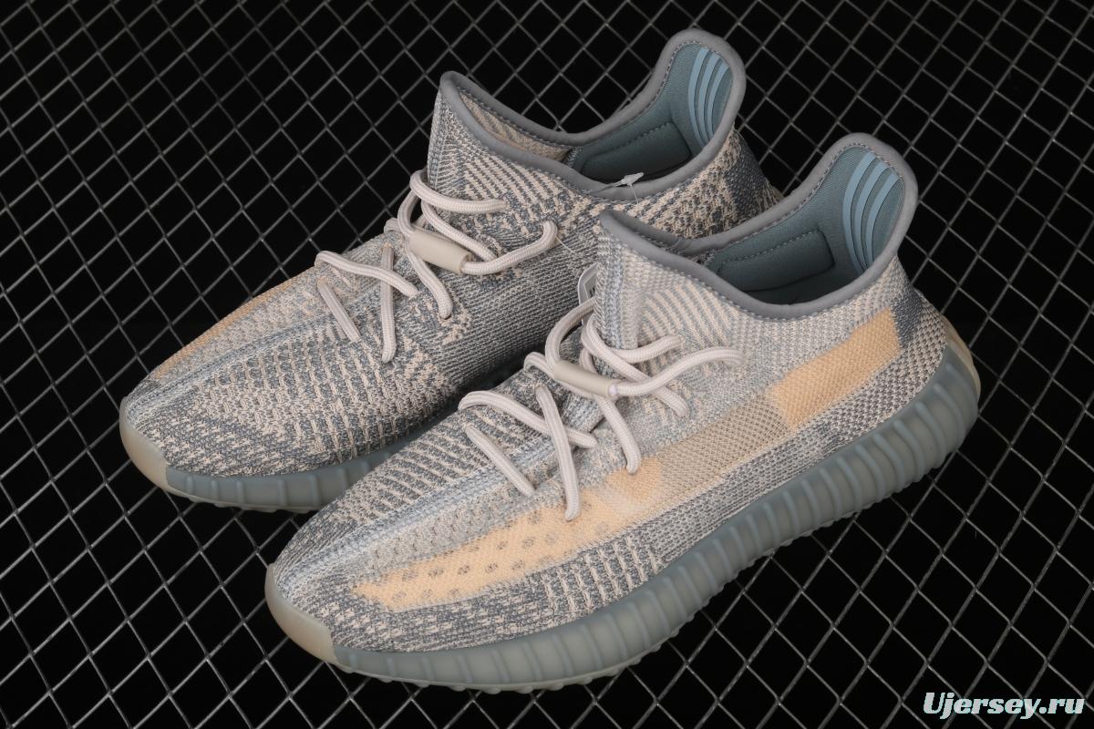 Adidas Yeezy Boost 350V2 Israfil FZ5421 Darth Coconut 350 second generation silver blue angel color BASF Boost original