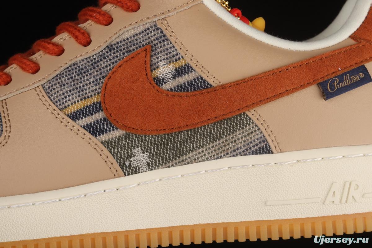 NIKE Air Force 11607 ESS low-top casual board shoes with the theme of the year of the Tiger CW2288-686