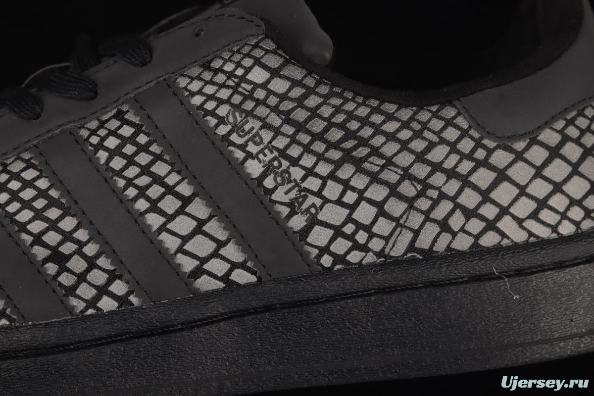 Adidas Originals Superstar FY6014 shell head 3M reflective leisure board shoes