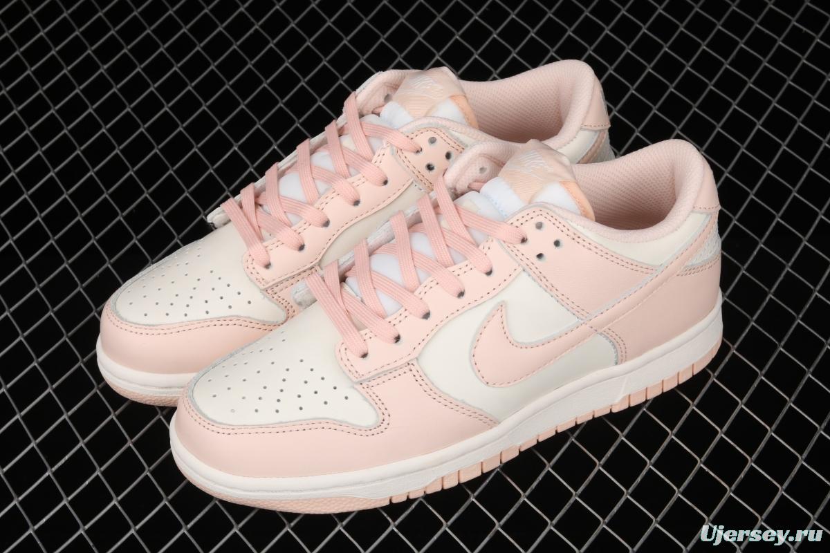 NIKE SB DUNK Low Orange Pearl Slam Dunk Series Cherry Blossom Pink Pearl low-side leisure sports skateboard shoes DD1503-102