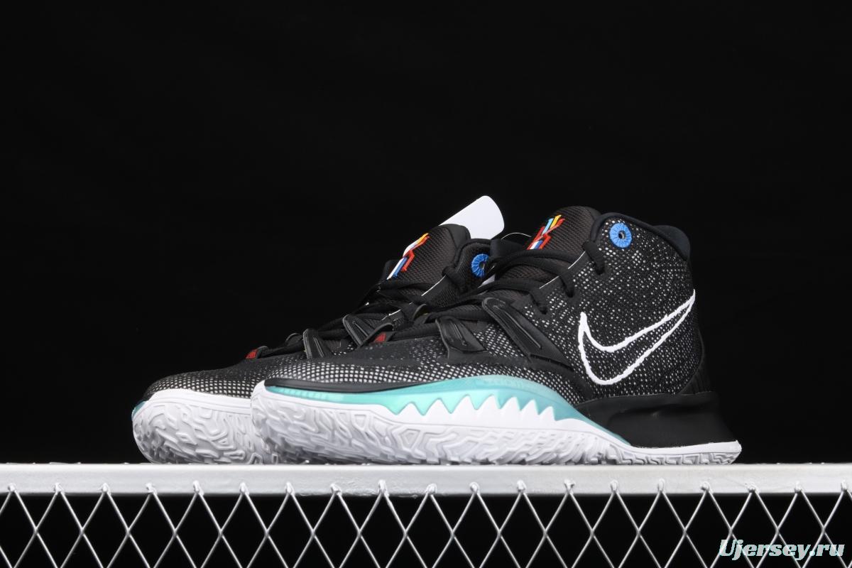 NIKE Kyrie 7 BK Black Owen 7 generations of dark magic CQ9327-002