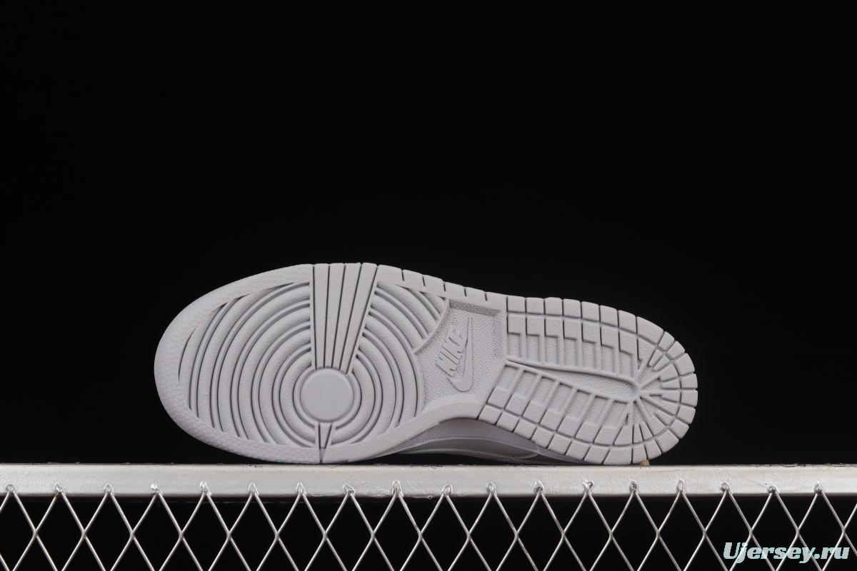 NIKE DUNK Low Retro Grey White Cool Grey Color Matching SB Buckle Rebounds Fashion Casual Sneakers DJ6188-001