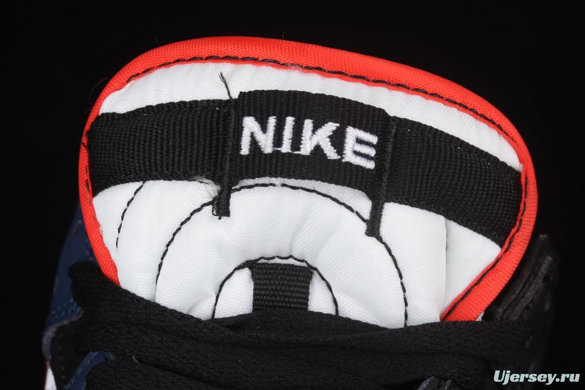 NIKE DUNK Scrap color stitching and stitching strange dazzling color low-top casual board shoes DB0500-300