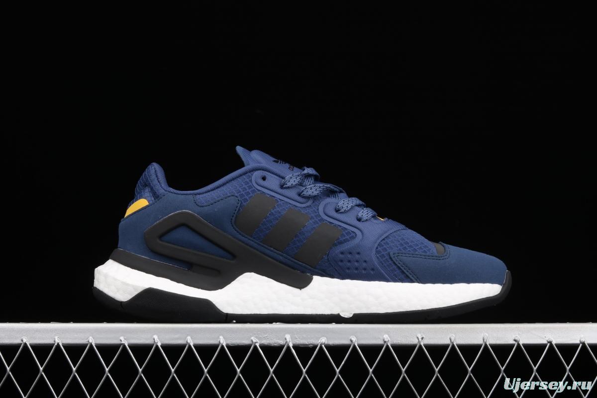Adidas Day Jogger Boost FW4832's new Nightwalker second-generation leather 3M reflective popcorn vintage running shoes