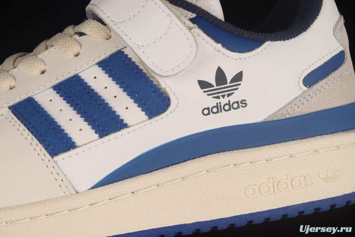 Adidas Originals Forum 84 Low Blue ThreAdidas S23764 popular single classic retro basketball shoes