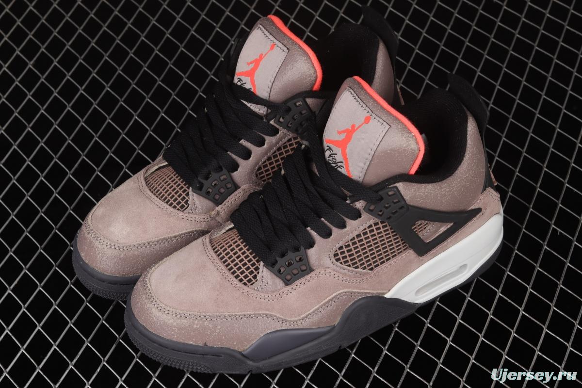 Air Jordan 4 Retro Taupe Haze Black Brown Mocha DB0732-200