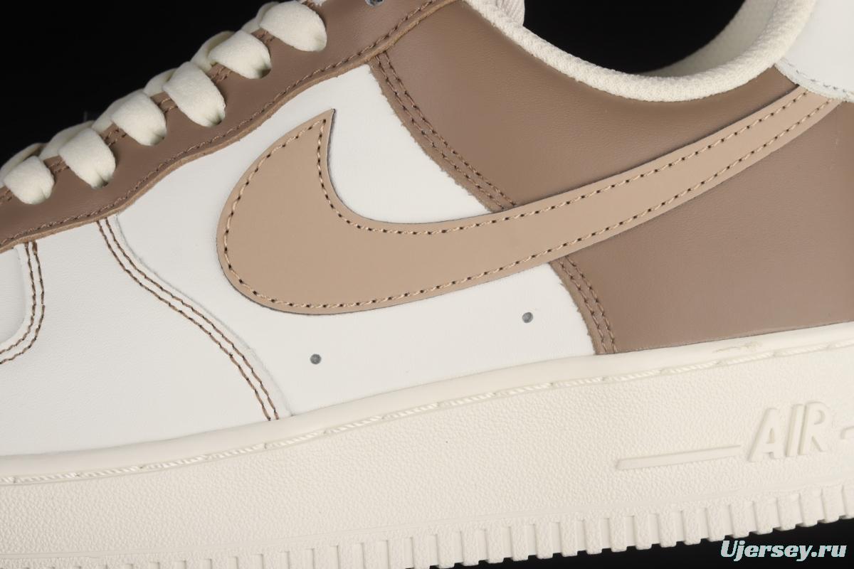 NIKE Air Force 1' 07 Low Mika's color matching 3M reflective low-top casual board shoes DT0226-303