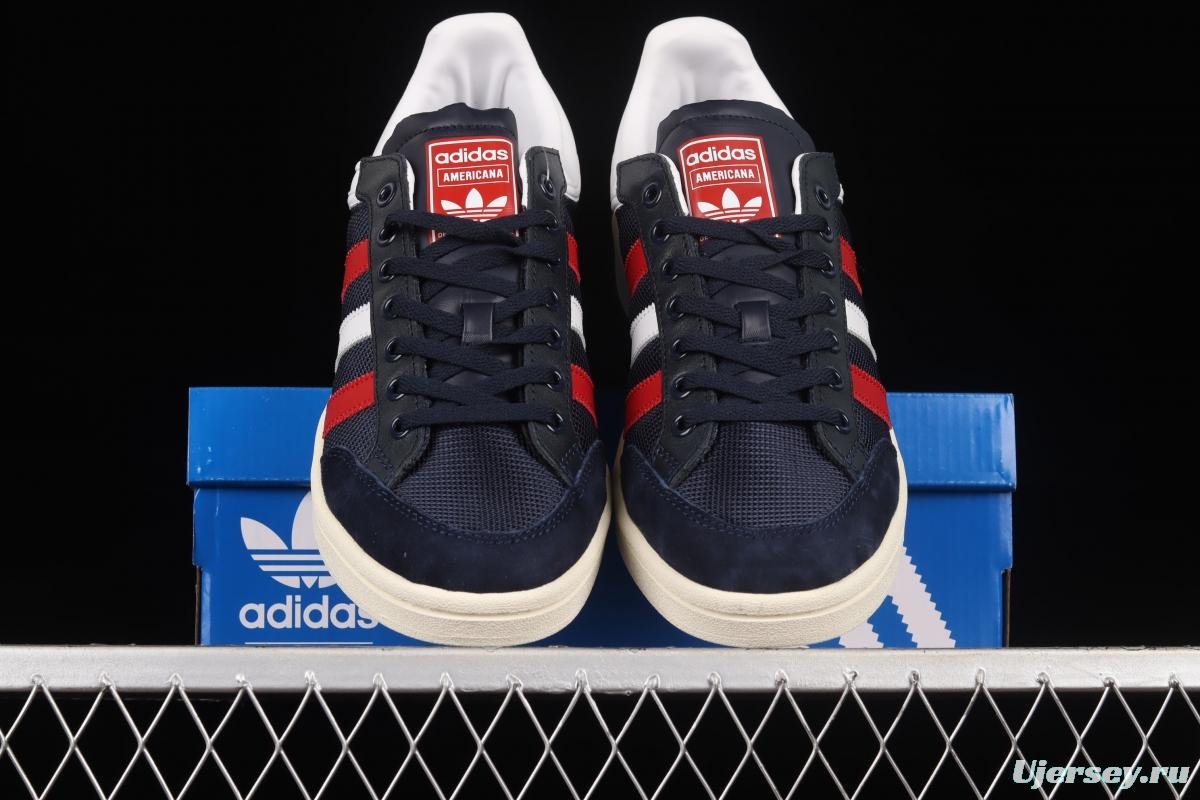 Adidas Originals Americana low EF2511 clover breathable fabric face campus wind low upper board shoes