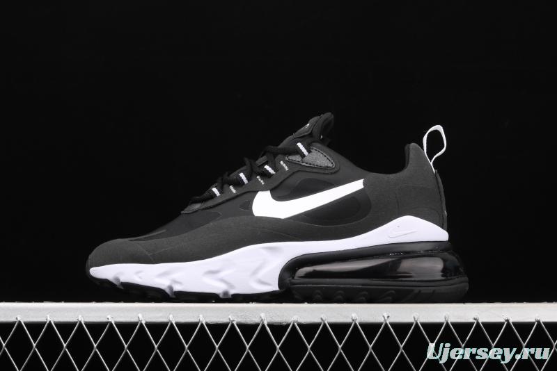 NIKE Air Max 270React new high frequency mesh function half palm air cushion cushion running cloth shoes CI3866-004