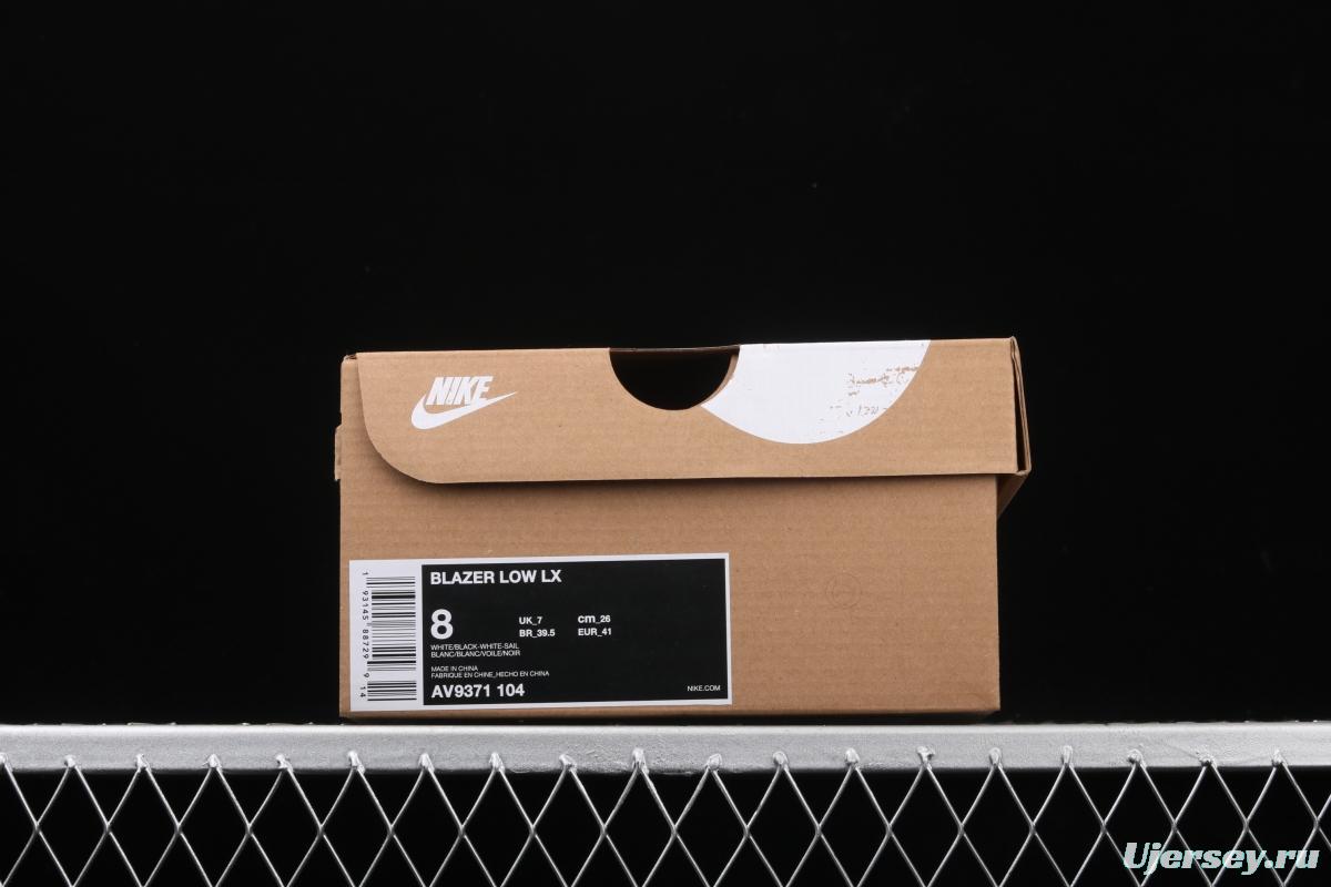 NIKE Blazer Low Lx Trail Blazers Spring style canvas low-top casual board shoes AV9371-104