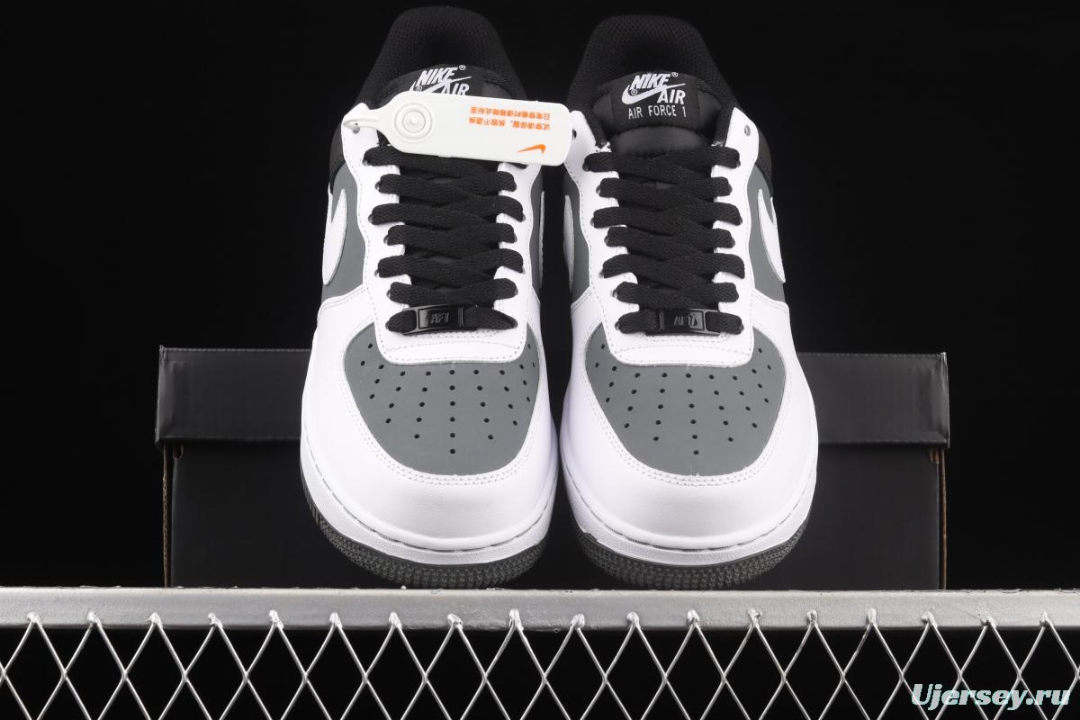 NIKE Air Force 1 Low Camcorder camera black and white gray low-top sports leisure board shoes GD5060-755