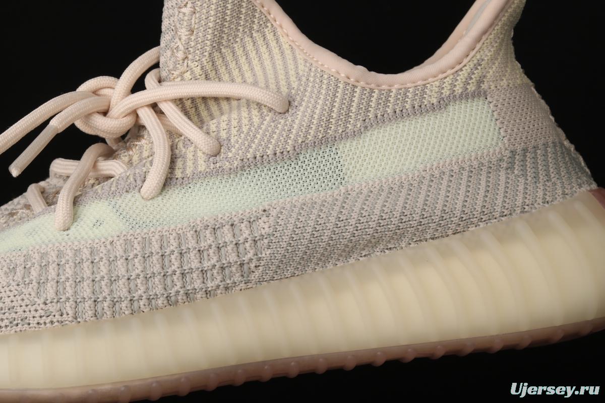 Adidas Yeezy Boost 350 V2 FW3042 Darth Coconut 350 second generation hollowed-out swans make color matching BASF Boost original during the day