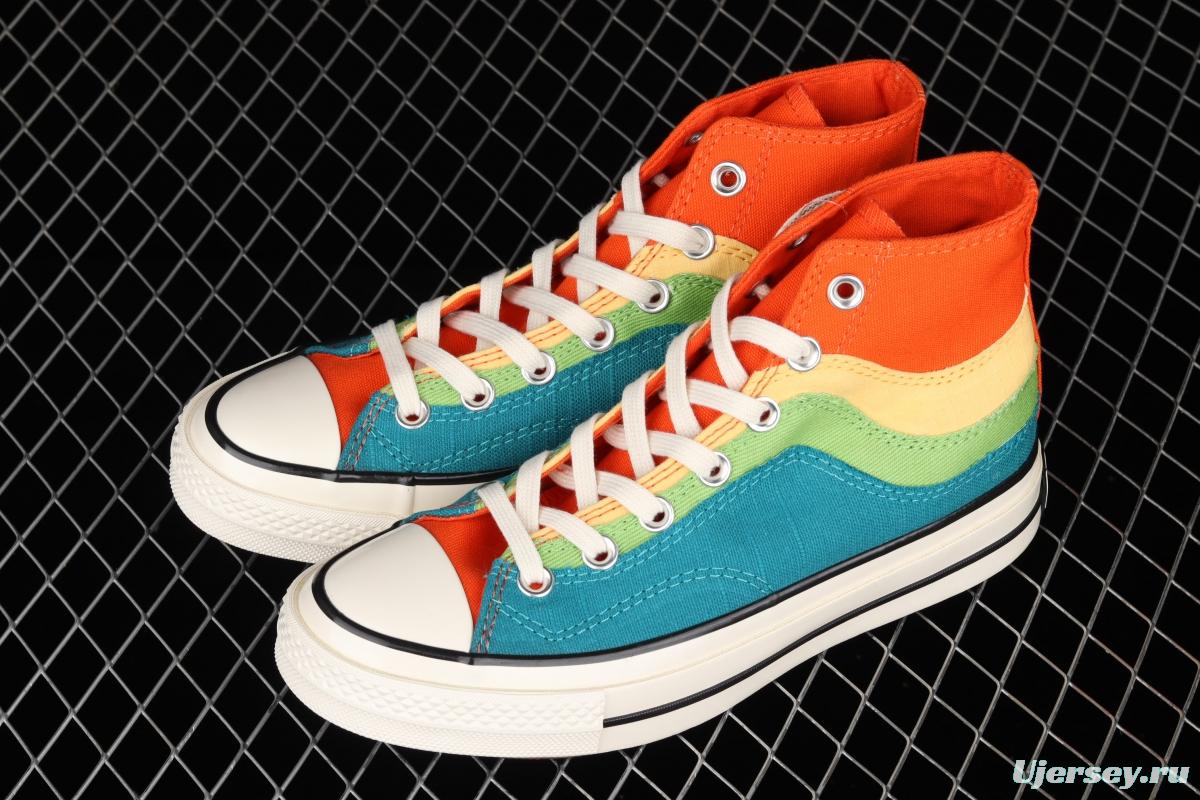 Converse Chuck 70 2021 new Samsung standard splicing color high upper canvas shoes 170836C