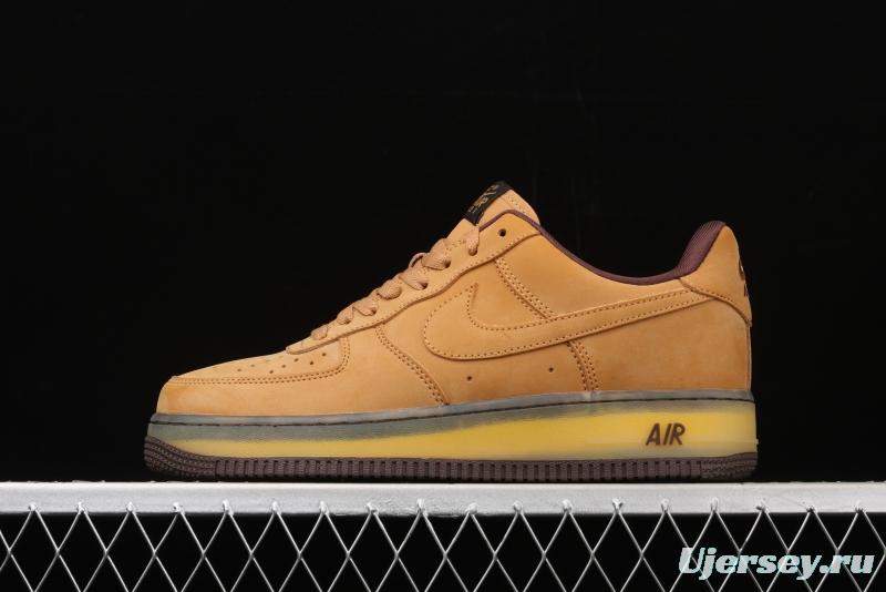 NIKE Air Force 1 Low Retro SP Wheat Mocha Mocha wheat low-top casual board shoes DC7504-700