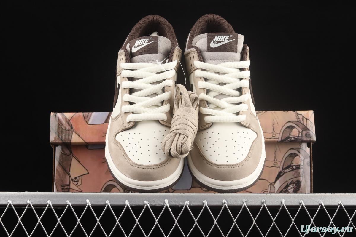 Otomo Katsuhiro x NIKE SB DUNK Low Steamboy OST Dayou Keyang co-named gray brown SB low-top sports and leisure board shoes LF0039-002