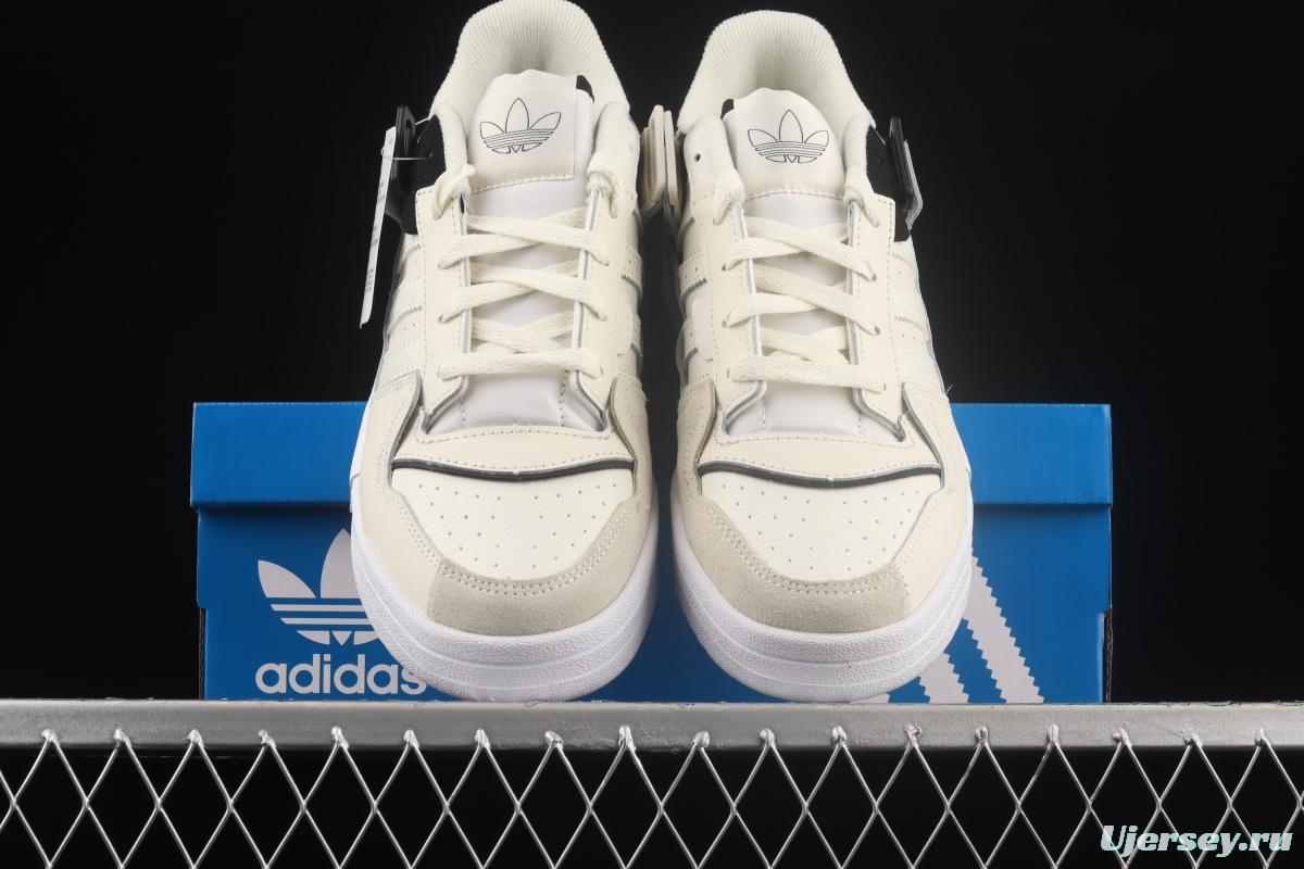 Adidas Originals Forum Exhibit Low H01914 popular single classic retro basketball shoes