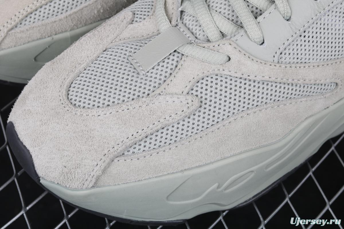Adidas Yeezy Boost 700 Salt EG7487 Kanye Coconut 700Sea Salt spray running shoes 3M reflective