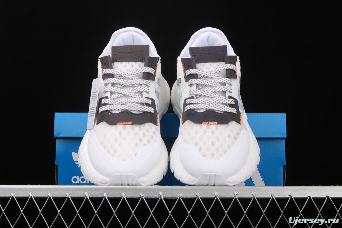 Adidas Nite Jogger 2019 Boost FW8899 new breathable 3M reflective retro running shoes